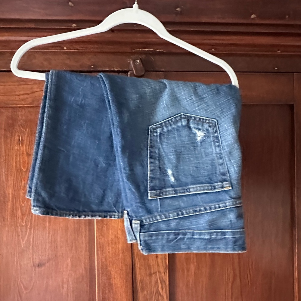 J Crew Vintage Matchstick Distressed Jeans size 28S